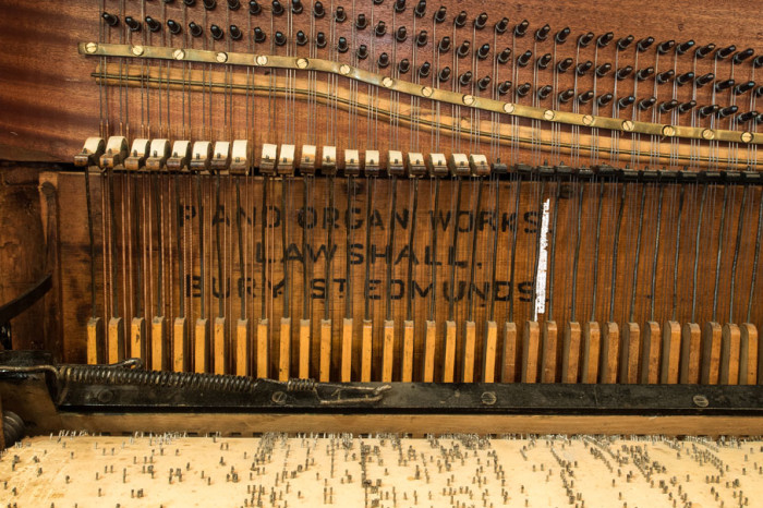 Inside a Barrel Piano